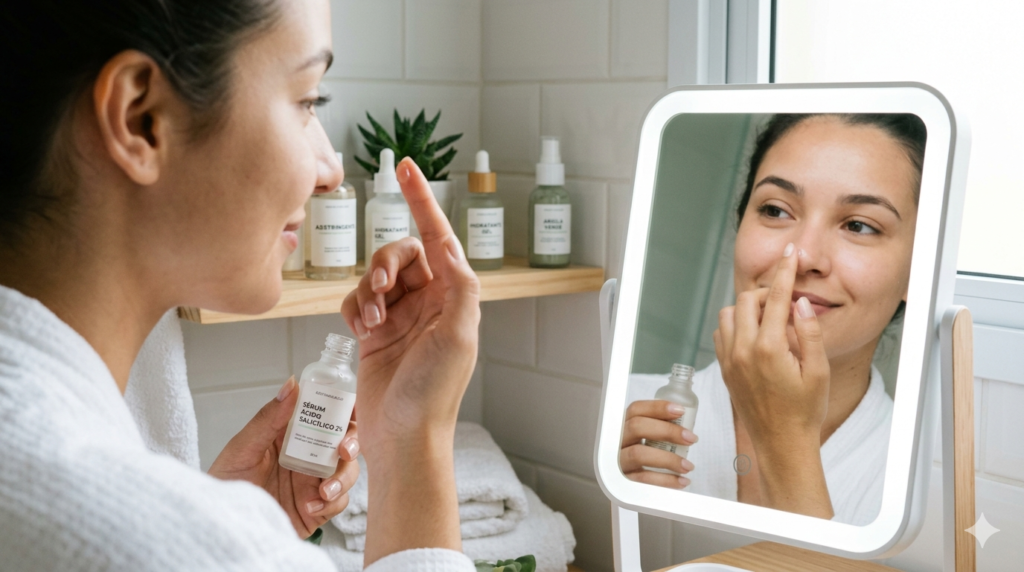 Como eliminar cravos do nariz