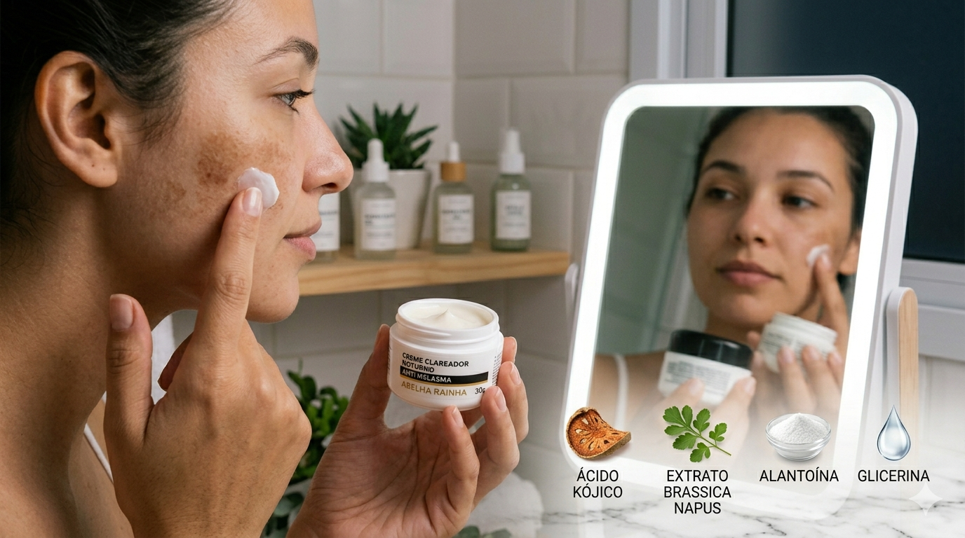 Como eliminar manchas no rosto