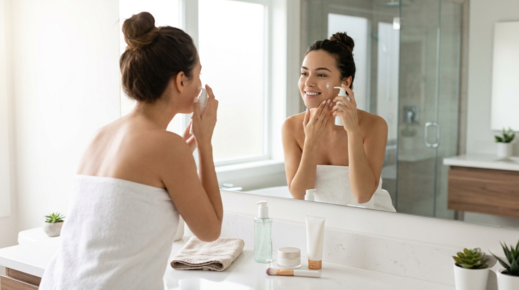 Rotina de skincare para iniciantes