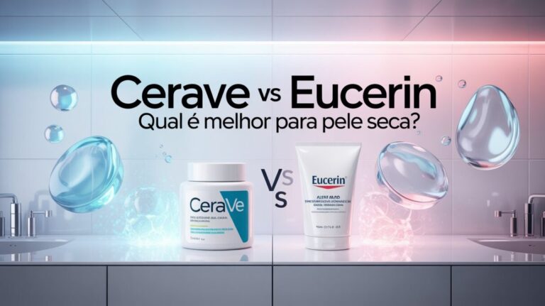 A importância de escolher entre CeraVe vs Eucerin para tratar a pele seca