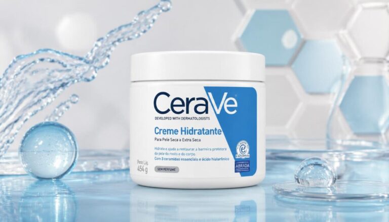 CeraVe por 30 dias na pele seca