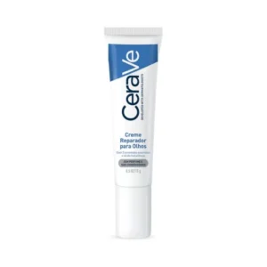 Creme Reparador para Olhos com 3 Ceramidas Essenciais e Ácido Hialurônico, Hidrata e Restaura a Barreira Protetora, Reduz Olheiras e Bolsas, Sem Perfume e Não Comedogênico, CeraVe, 15g