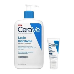 Kit Cerave Hidratação Rosto E Corpo - Pele Seca